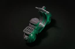 Classic Scooter Bike - Print in place 3d model