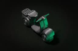 Classic Scooter Bike - Print in place 3d model