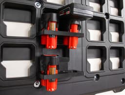 Packout Wall M12 Dual Battery Mount 3d model