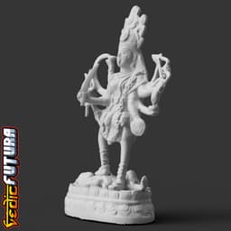 Maha Kali - Goddess of Time, Death and Doomsday 3d model