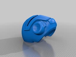 Blood Dragon Helmet Mass Effect 2 (With Back Access) 3d model