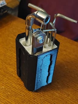 1x1x1.5 - Multibin toolholder 3d model