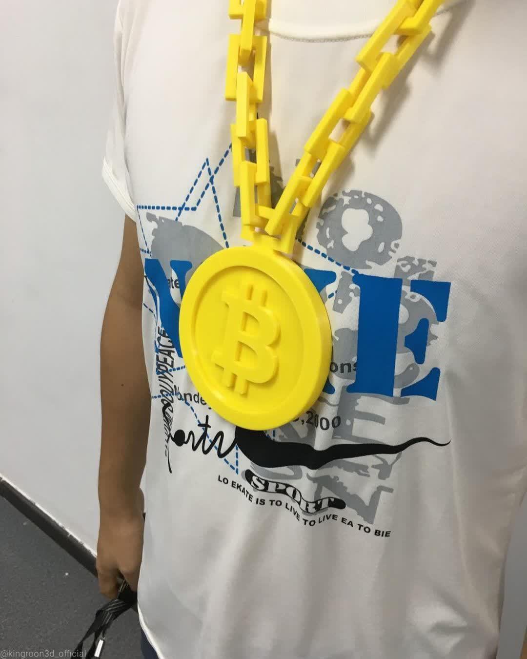 Bitcoin Chain 3d model