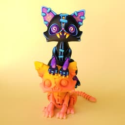 Spooky Cat 3d model