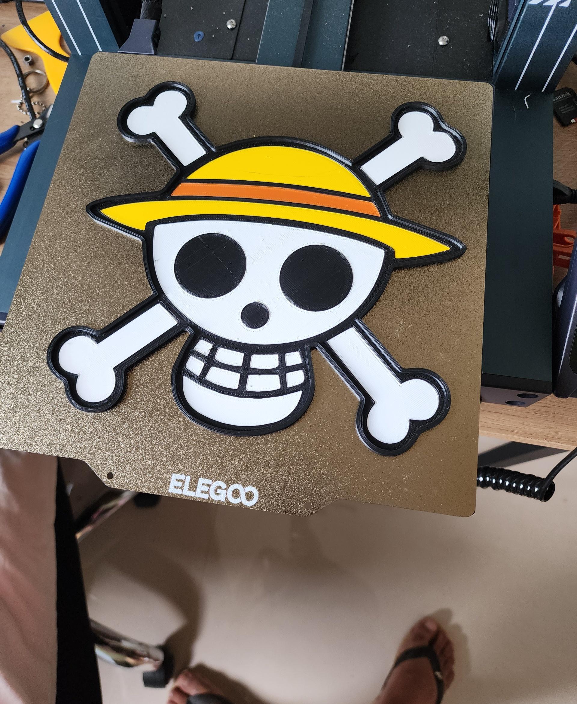 One Piece Lamp - Muito bom, obrigado por compartilhar o arquivo e o tutorial ! - 3d model