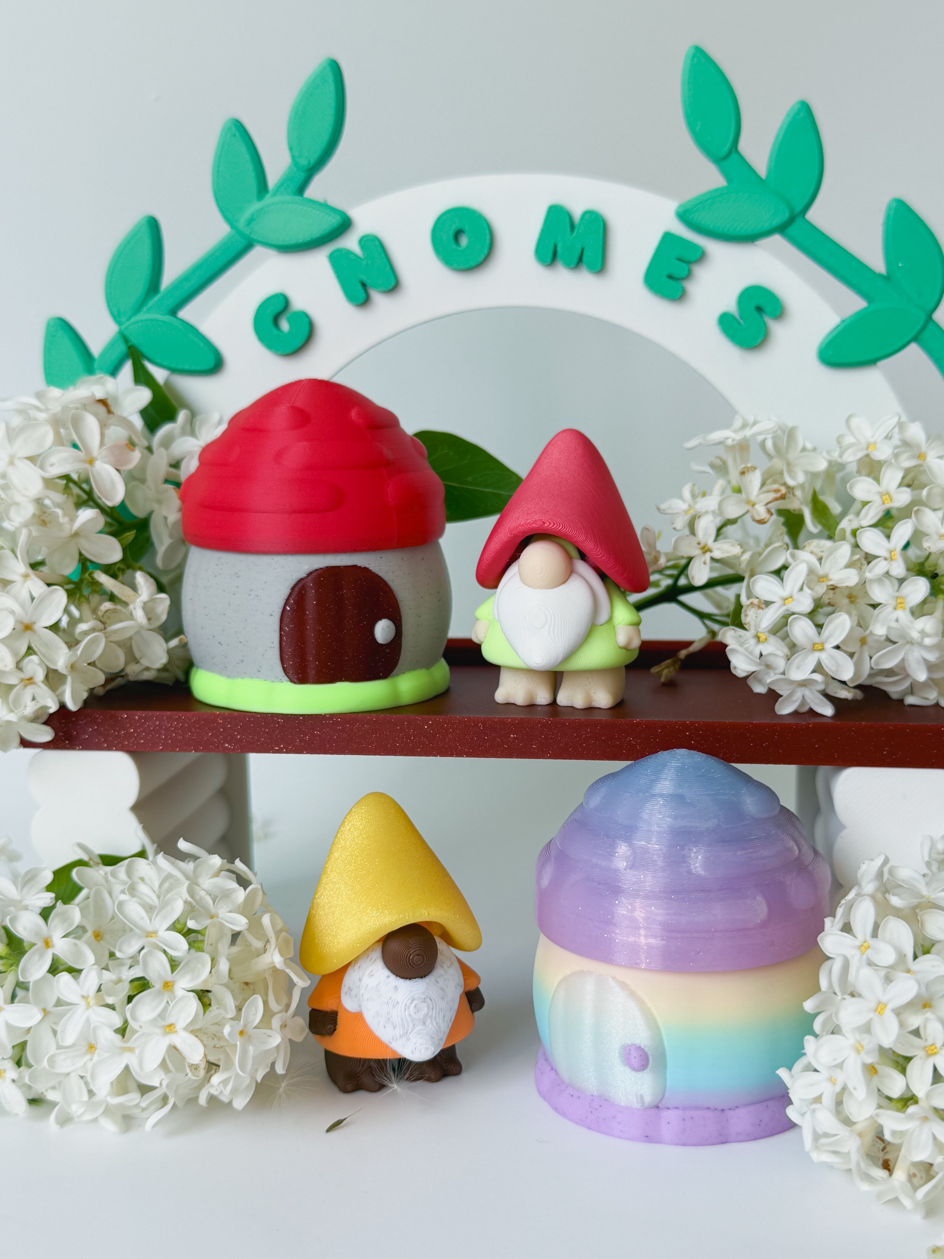 Gnomes with Homes 3d model