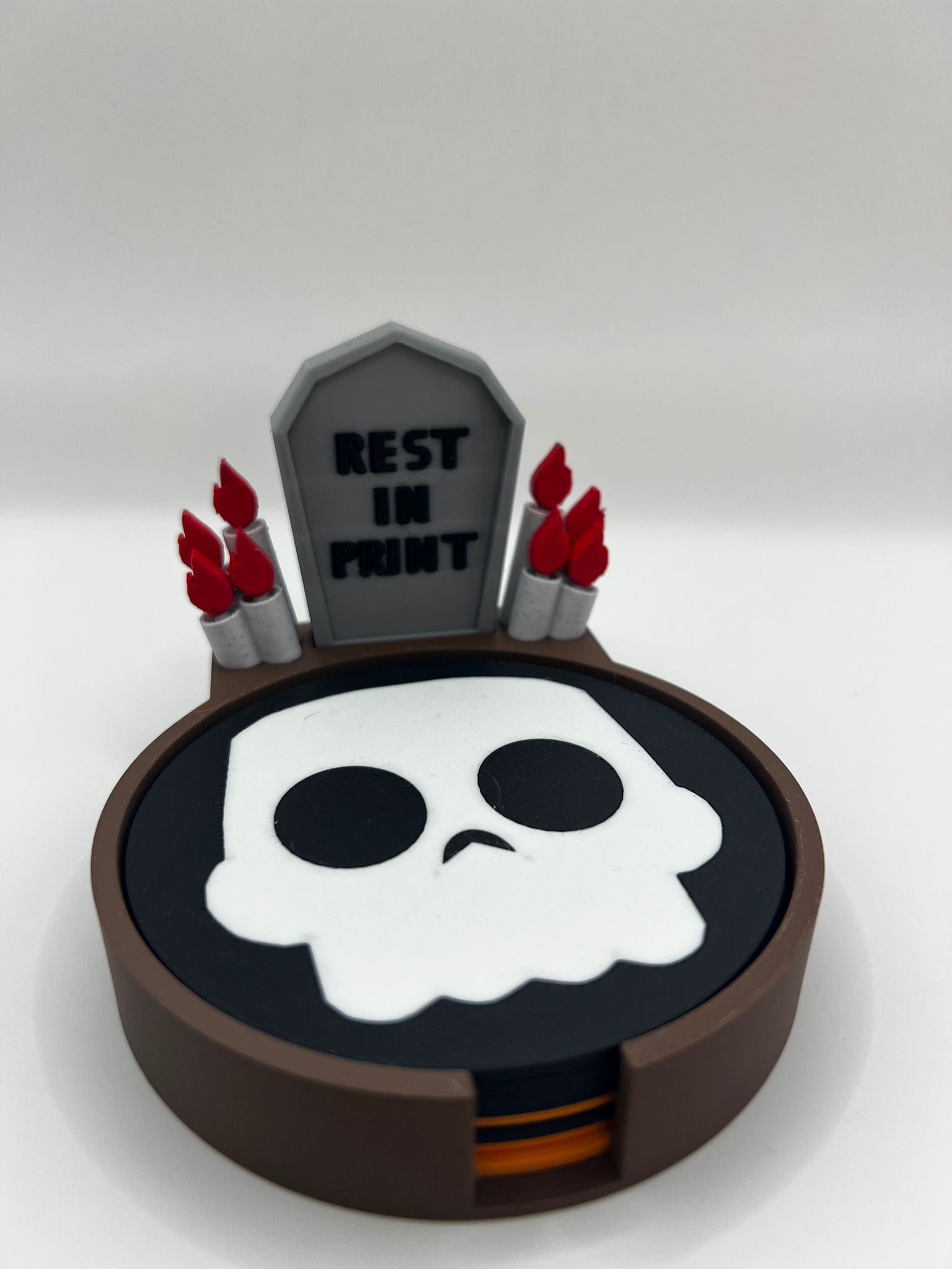 REST IN PRINT HALLOWEEN COASTER COLLECTION 3d model