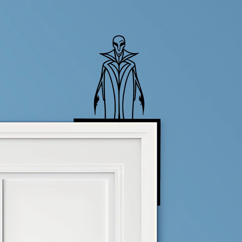 Dracula Door Corner Decor 3d model
