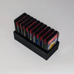 Nintendo Switch game cartridge grids x180 3d model