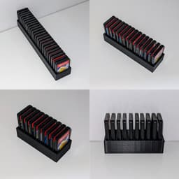 Nintendo Switch game cartridge grids x180 3d model