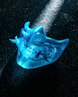 Sub Zero Grandmaster’s Icy Mask 3d model