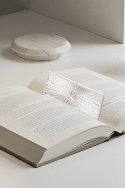 Sun Bookmark, Gift Idea 3d model