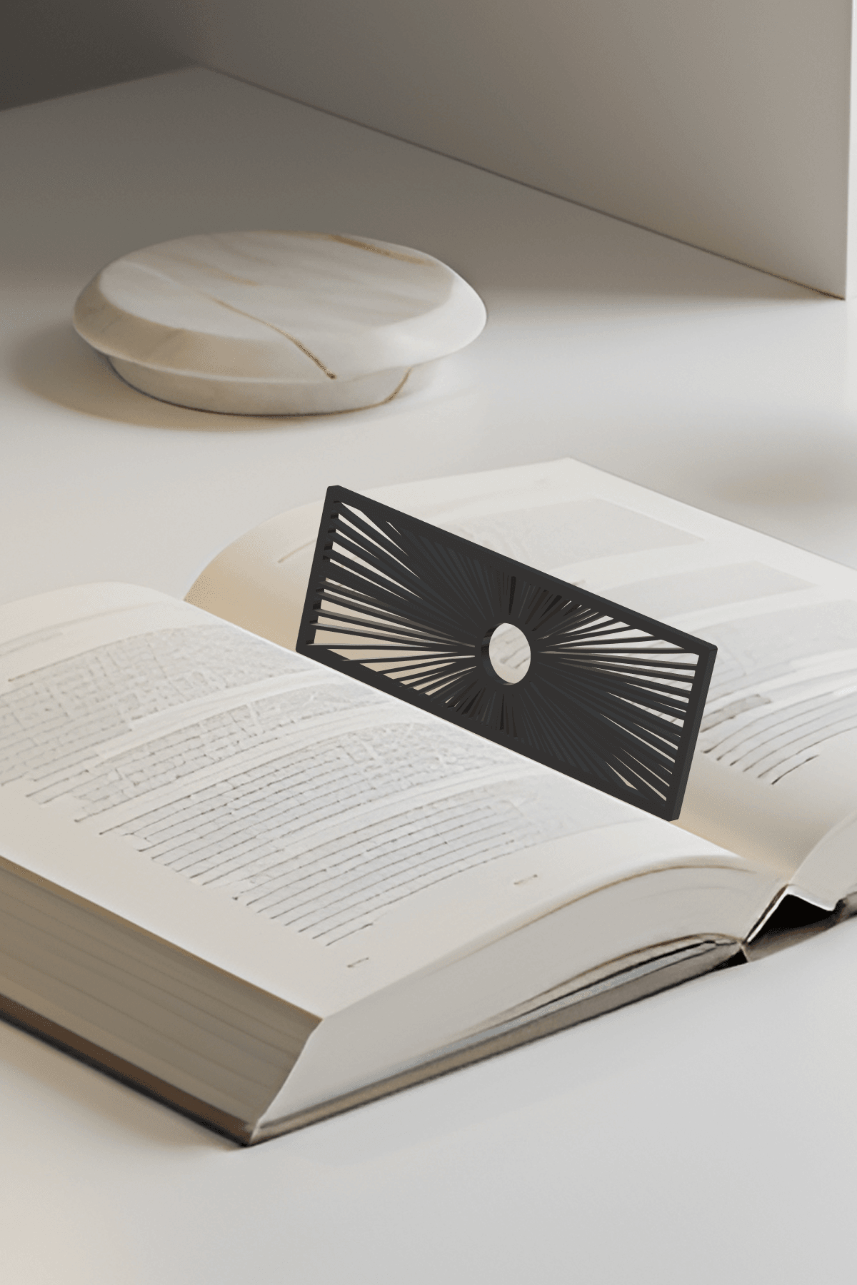 Sun Bookmark, Gift Idea 3d model