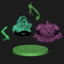 Tsathoggua, Sleeper of N'kai 3d model