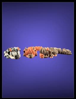 Highland Cow Little Dragon 3d model