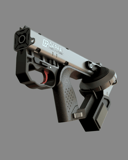 Cyberpunk 2077 DR-12 Quasar | Tech Revolver 3d model