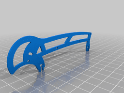 "Sting" freestyle frame - sub100g - 2s - 2,5" - DJI HD 3d model