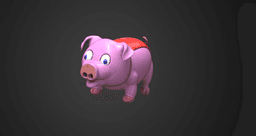 Super Oink 3d model
