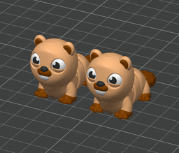Beaver KeyChain 3d model