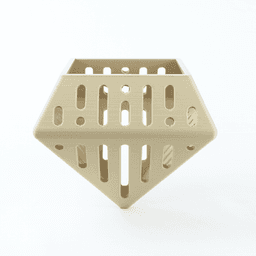 The Princess Planter STL 3D Print File, Home Decor Planter for Plants, Flowers, and Orchid 3d model