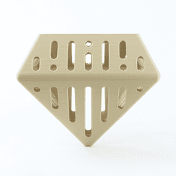 The Princess Planter STL 3D Print File, Home Decor Planter for Plants, Flowers, and Orchid 3d model