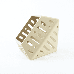 The Princess Planter STL 3D Print File, Home Decor Planter for Plants, Flowers, and Orchid 3d model