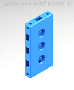 2 MU - Small Thread - I Multiboard Beam 3d model