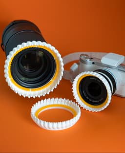 Protective Flower - Lens Accessory 3d model