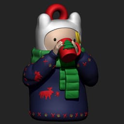 FINN the human winter 3d model