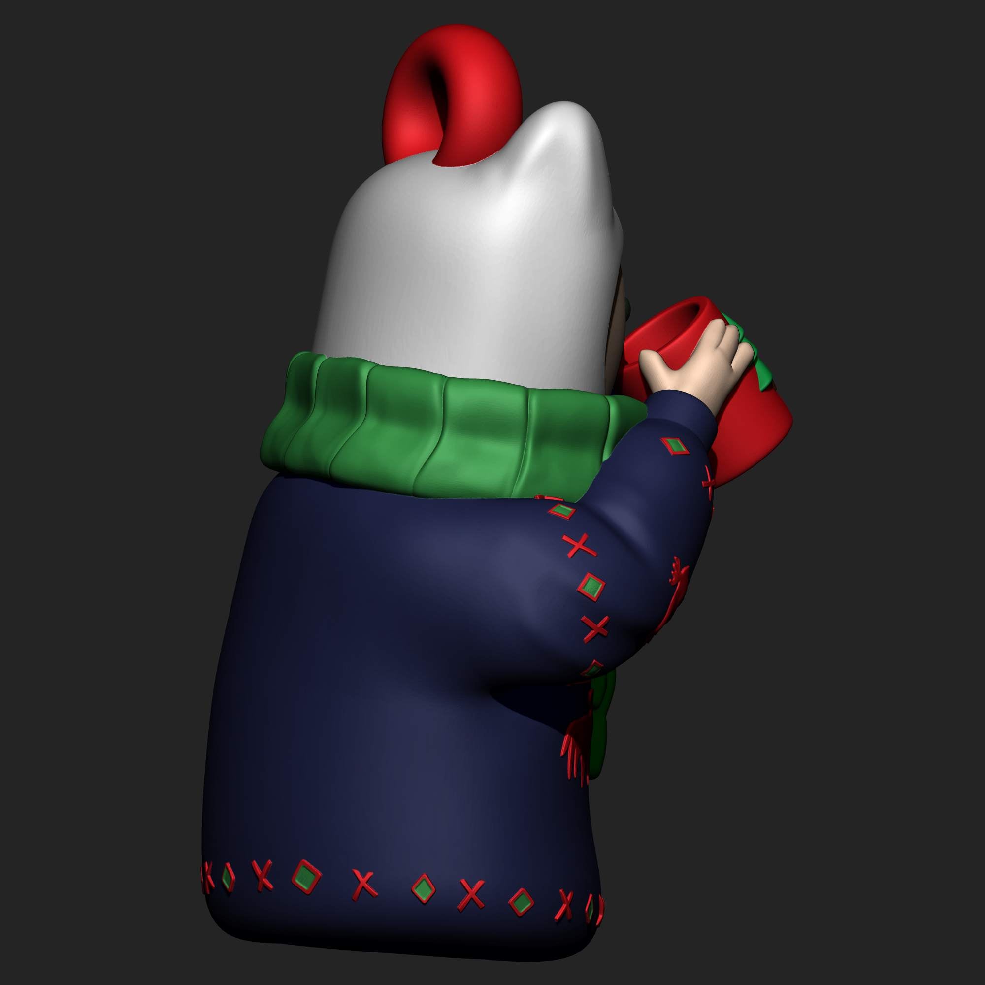 FINN the human winter 3d model