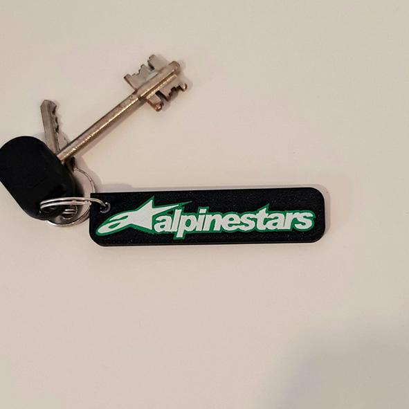 Keychain: Alpinestars I 3d model