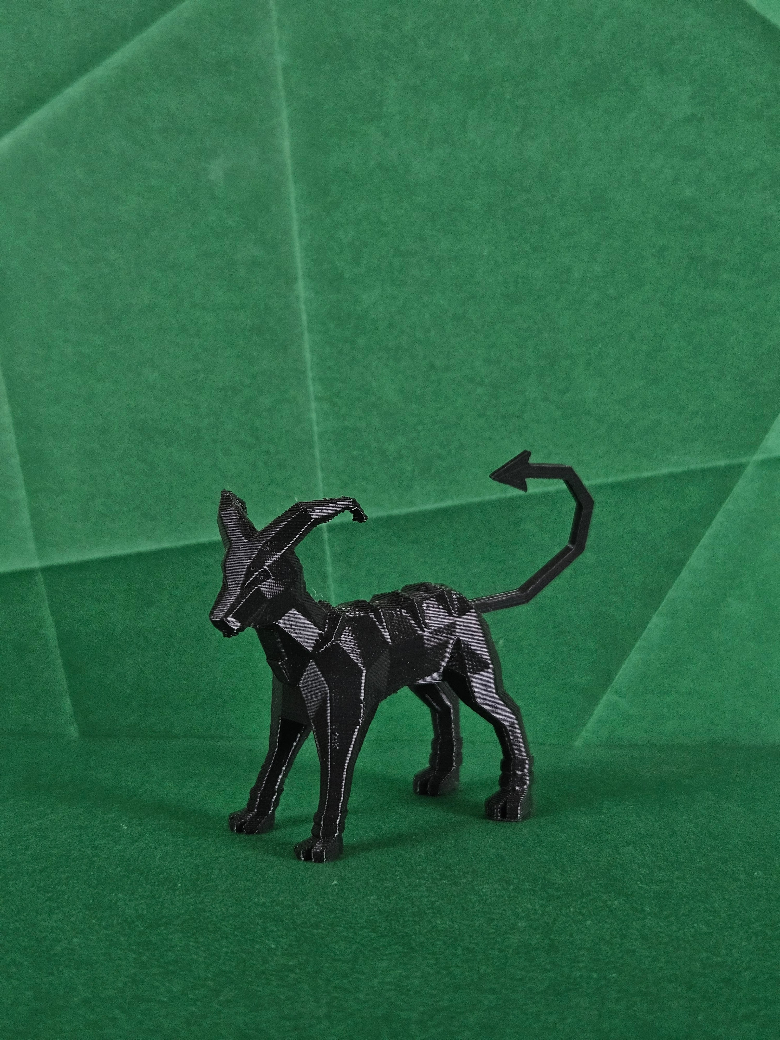 Houndoom Low Poly Pokemon 3d model