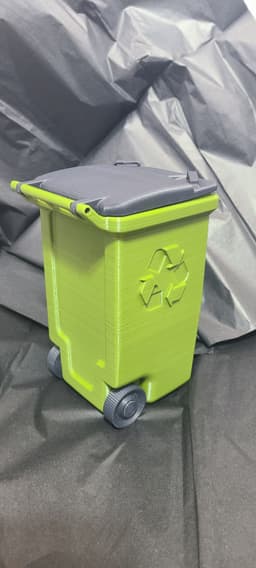 Mini Recycle Bin 3d model