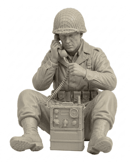 U.S. Army Rangers: RTO Radio Telephone Operator 3d model