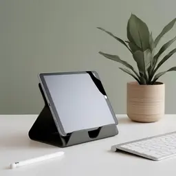 Modern Sleek Design Tablet, iPad Stand - Holder 3d model