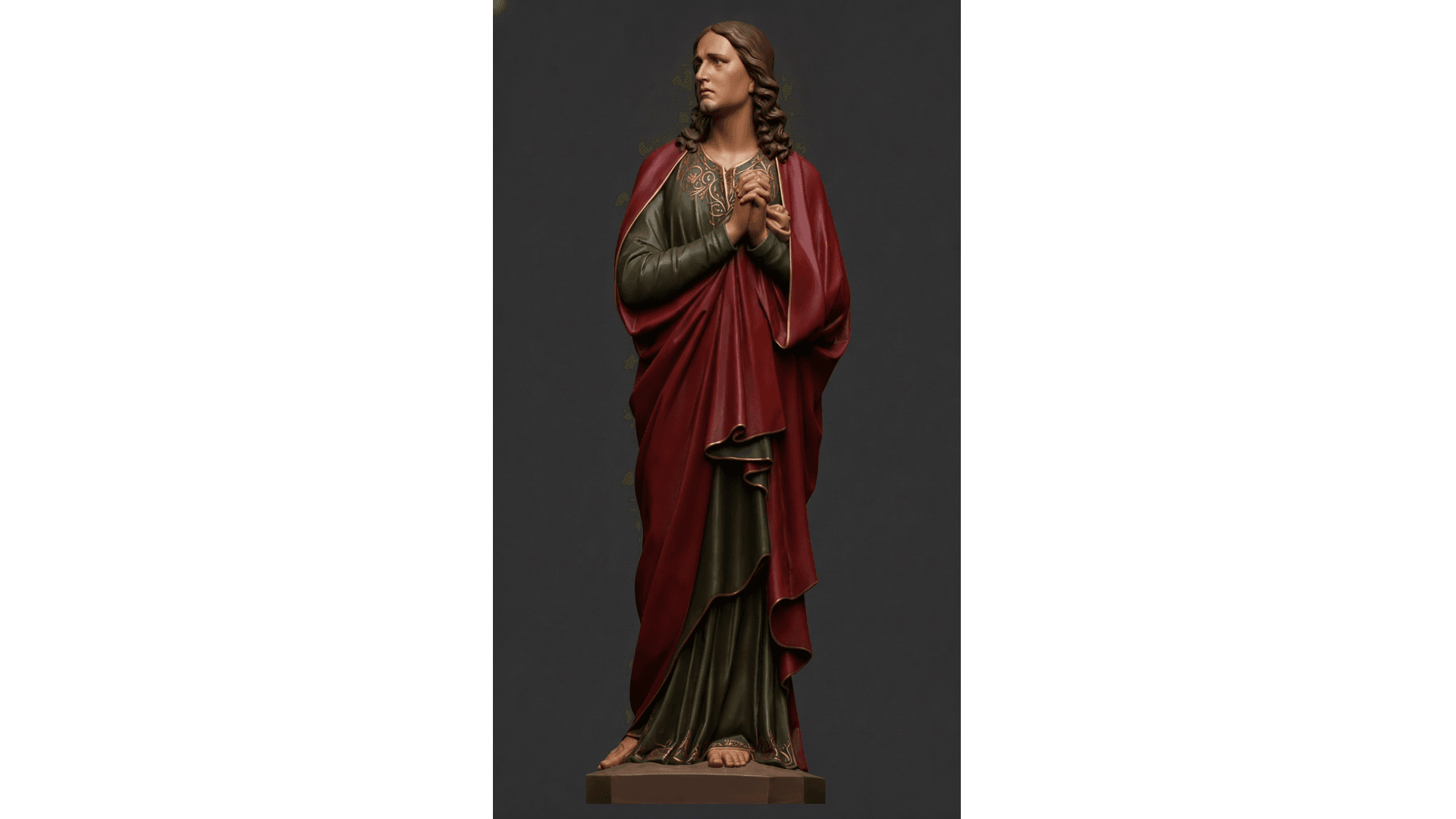 Saint John 3D Scanning STL Printable 3d model