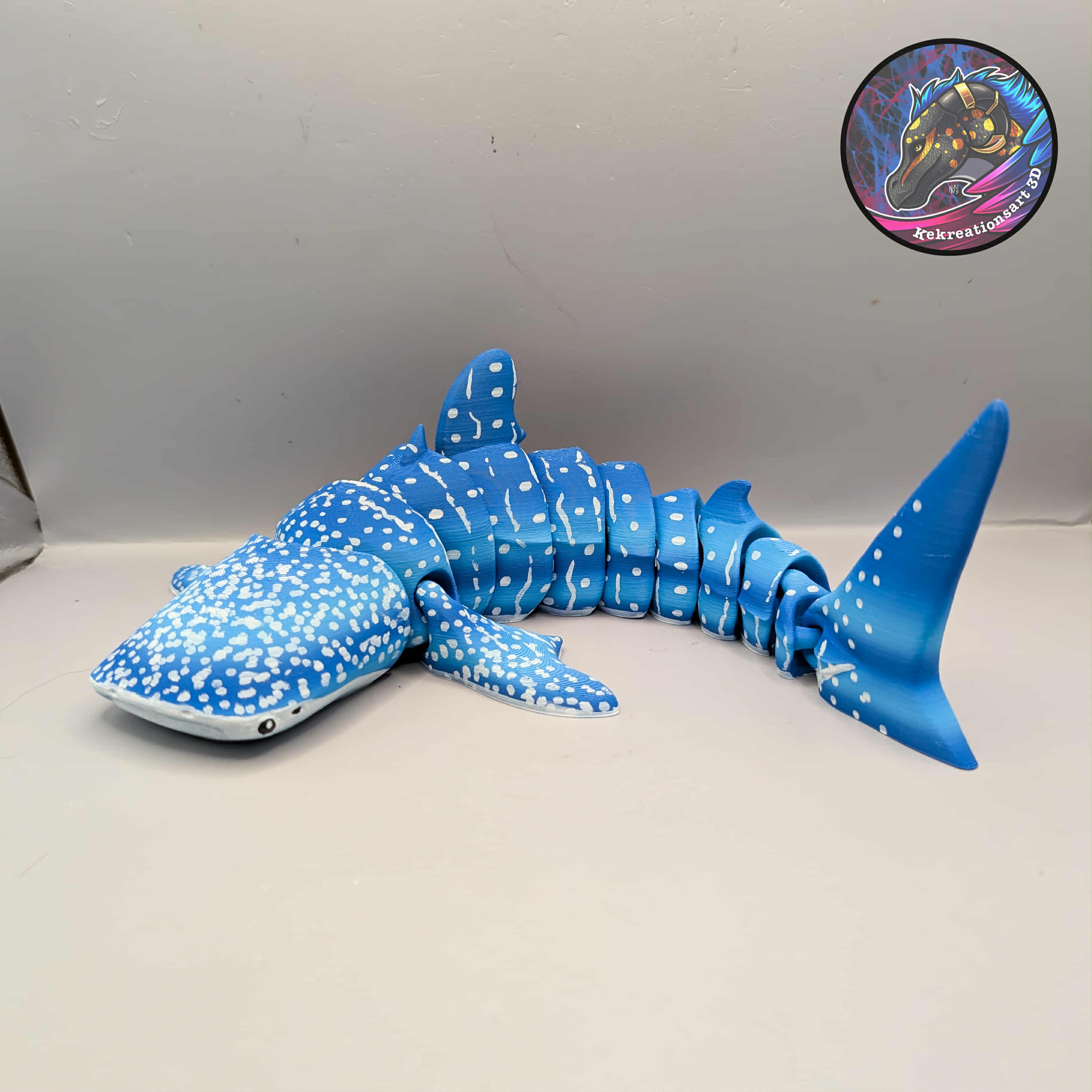 flexi whale shark 3d model