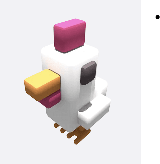 Chicken (Blender Version) 3d model