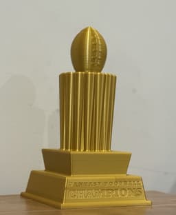 Fantasy Football Trophy 3d model