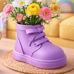 SNEAKER SHOE HOLDER PLANTER 3d model