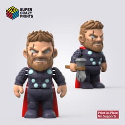 Flexi Thor 3d model
