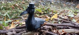 Canadian Plague Doctor Goose 3d model
