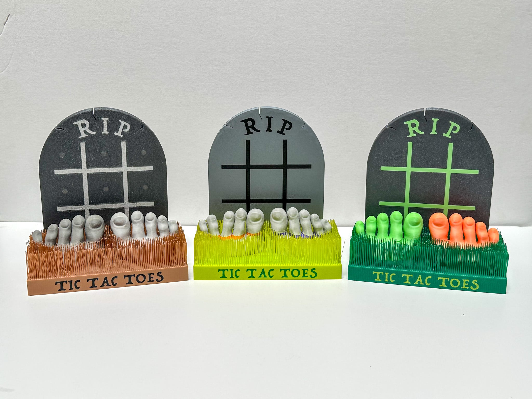 Halloween Tic Tac Toes 3d model