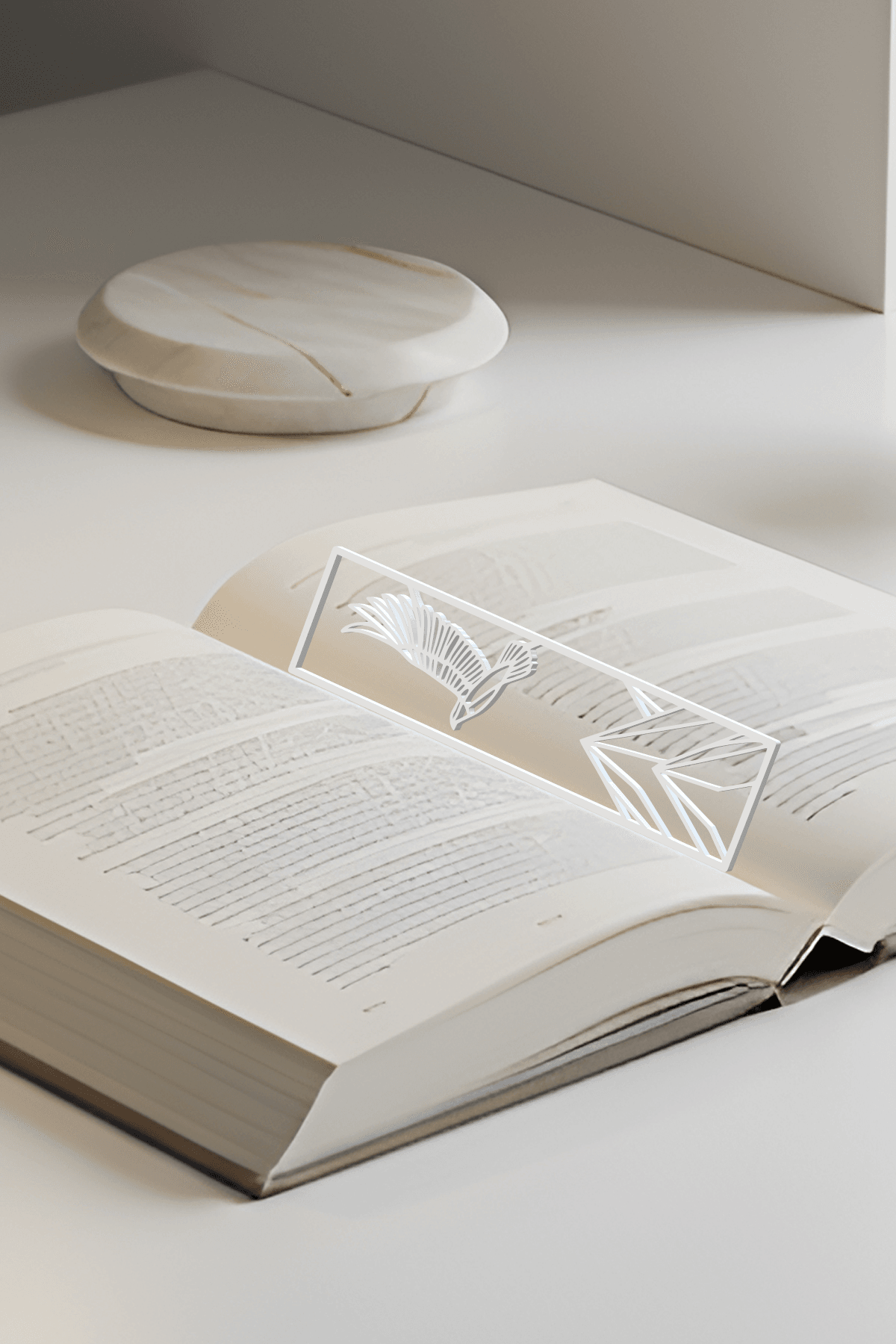 Eagle Bookmark, Gift Idea 3d model