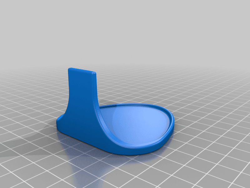 Tiny Shelf - command strip mounted 3d model