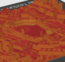 Maryland Terrapins - SECU Stadium 3d model