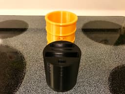Toxic Waste Cup Tool Insert - 2 Versions 3d model