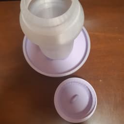 Bird Feeder - Support Free - Easy Print - With Drainage 3d model