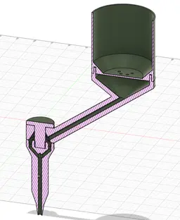 Planter “Extra” 3d model