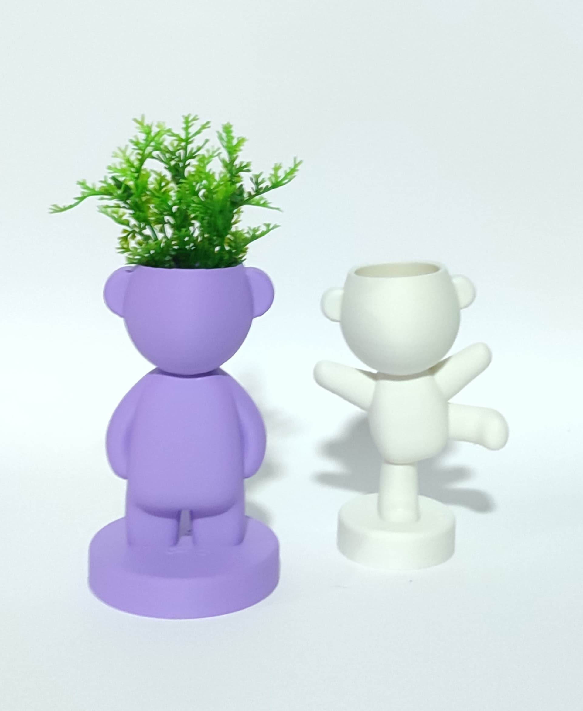 Little Man-Plant Pots 3d model